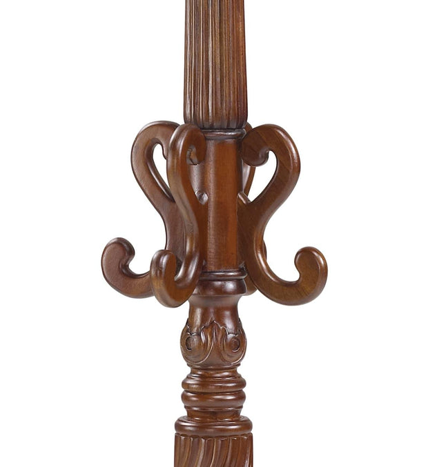 Appendiabiti da terra in legno Vintage Noce (2)