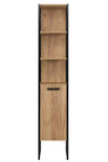 Comad Armadietto bagno alto con 1 anta Brooklin Quercia