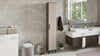 Armadietto bagno alto con 1 anta Vogue VE3-CV Marrone (3)