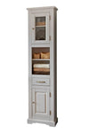 Comad Armadietto bagno alto con 2 ante e 1 cassetto Romantic Bianco