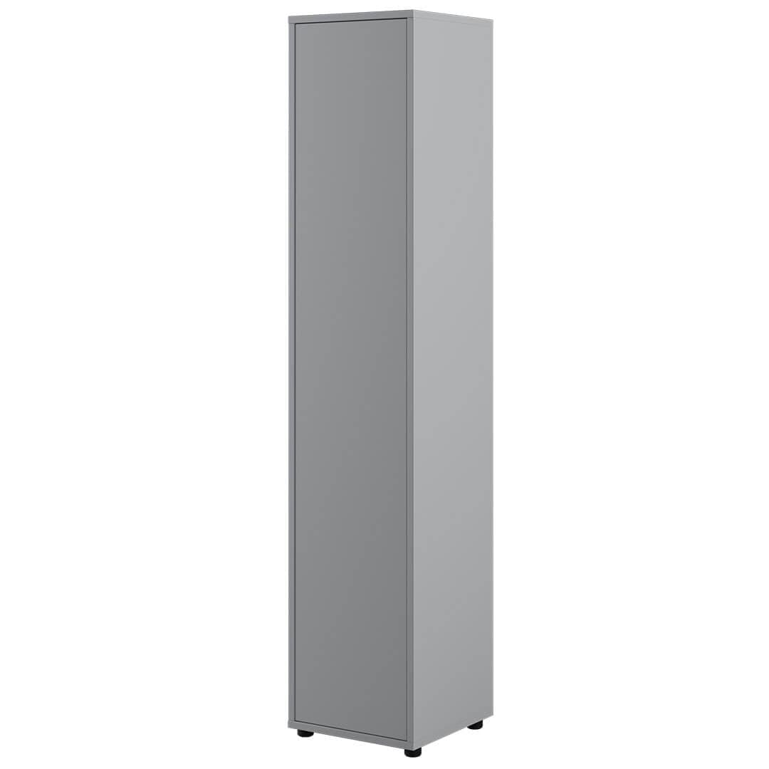Lenart Armadio a 1 anta battente BC21 Grigio Opaco