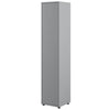 Lenart Armadio a 1 anta battente BC21 Grigio Opaco
