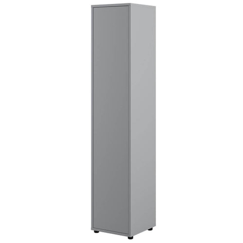 Lenart Armadio a 1 anta battente BC21 Grigio Opaco
