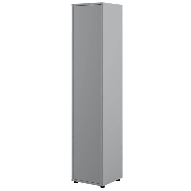 Lenart Armadio a 1 anta battente BC21 Grigio Opaco
