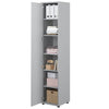 Lenart Armadio a 1 anta battente BC21 Grigio Opaco