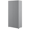 Lenart Armadio a 2 ante battenti BC20 Grigio Opaco