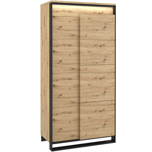 Lenart Armadio a 2 ante battenti Quant 01 Large Quercia