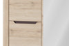 Armadio a 3 ante in legno con specchio Desjo 06 Rovere San Remo, l140xL58xH207 cm (3)