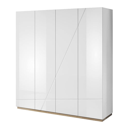 Lenart Armadio a 4 ante battenti Futura 11 Bianco