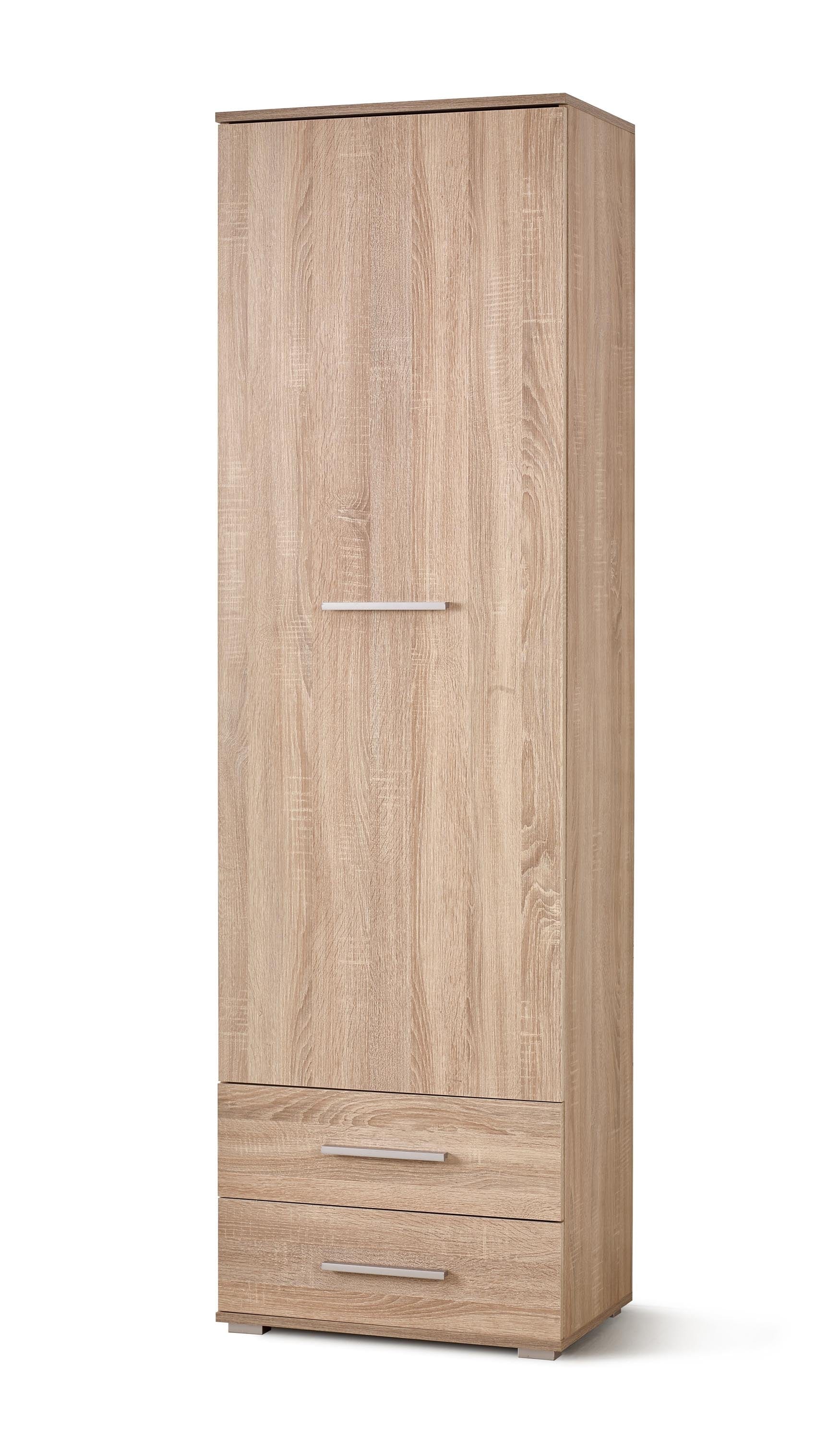 Halmar Armadio con 1 anta e 2 cassetti Liamis REG-1 Quercia
