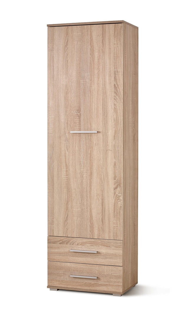 Halmar Armadio con 1 anta e 2 cassetti Liamis REG-1 Quercia