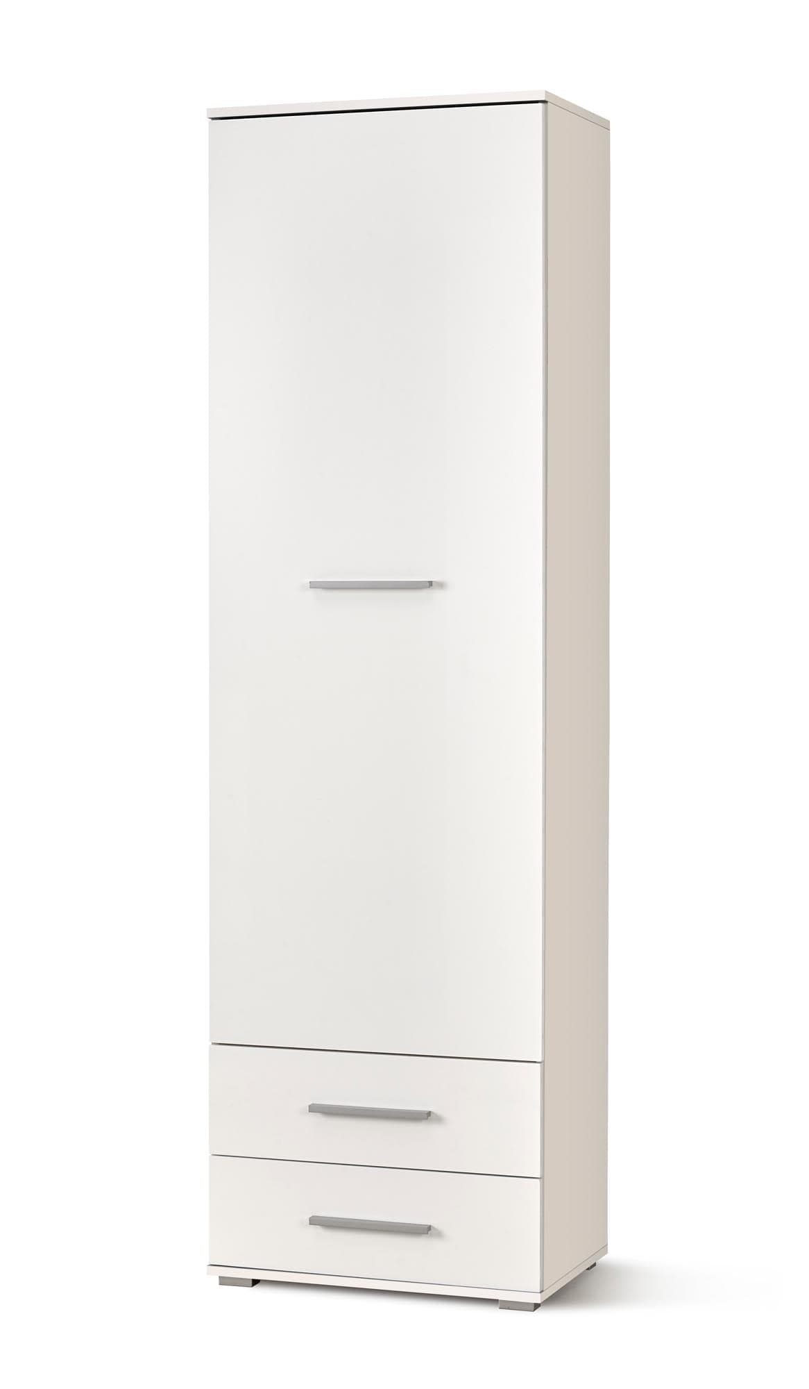 Halmar Armadio con 1 cassetto e 2 ante Liamis REG-1 Bianco