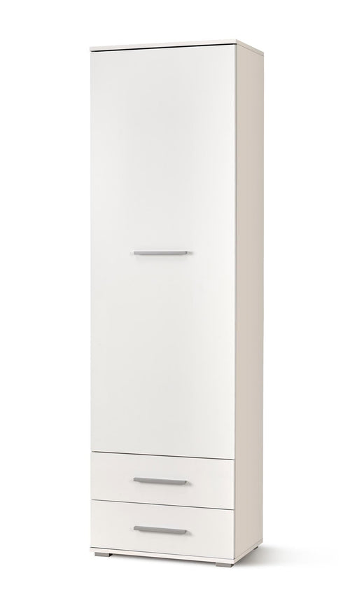 Halmar Armadio con 1 cassetto e 2 ante Liamis REG-1 Bianco
