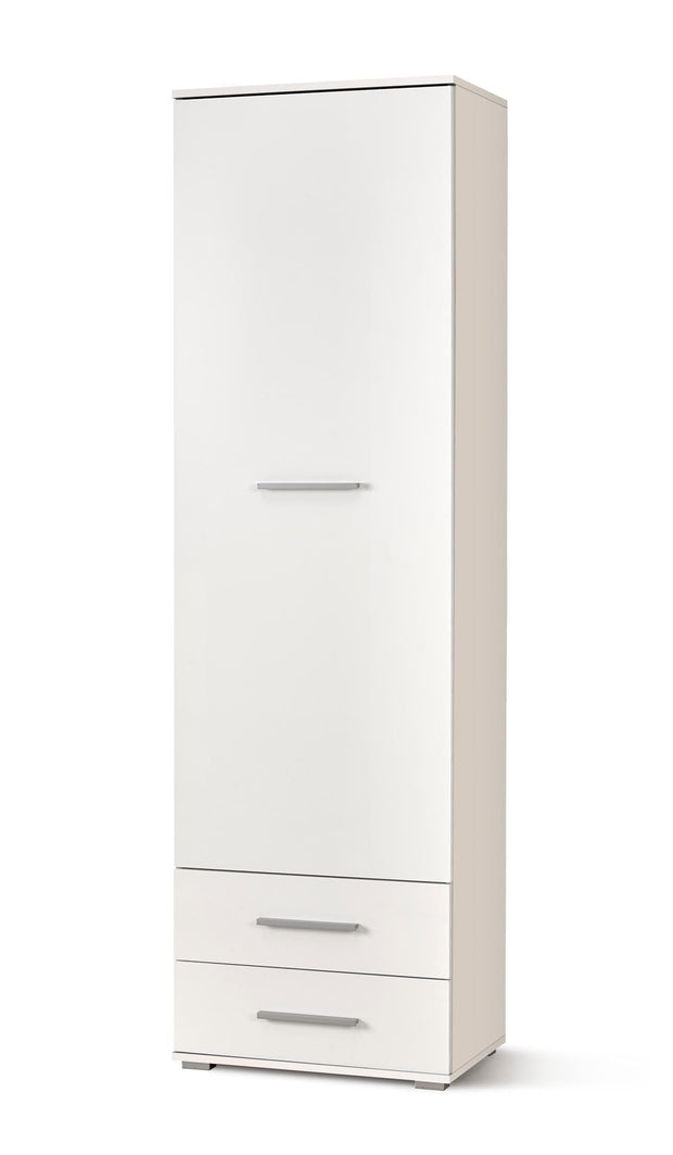 Halmar Armadio con 1 cassetto e 2 ante Liamis REG-1 Bianco