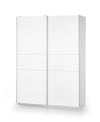 Halmar Armadio con 2 ante scorrevoli Liamis S-1 Bianco