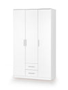Halmar Armadio con 3 ante e 2 cassetti Liamis S-3 Bianco