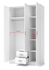 Halmar Armadio con 3 ante e 2 cassetti Liamis S-3 Quercia