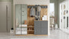 Asir Armadio da ingresso con 6 ante e specchio Gibson Large DD9-AA Antracite