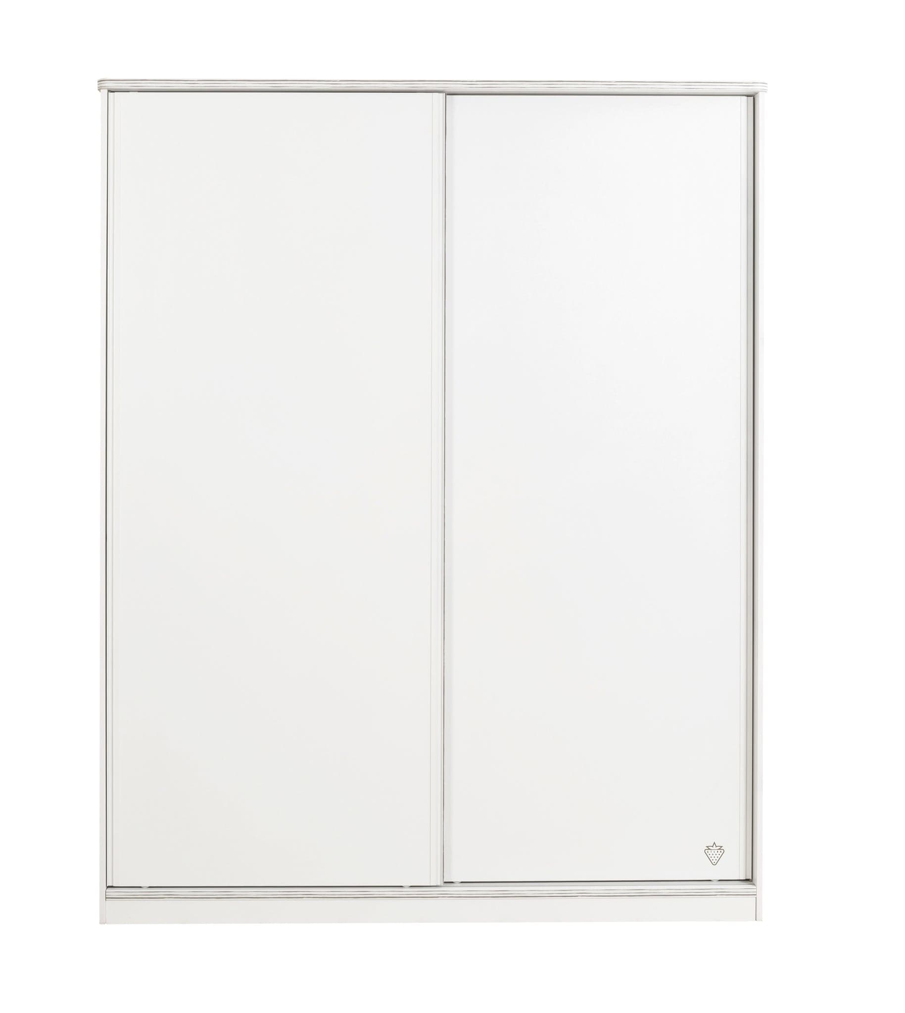Cilek Armadio giovanile a 2 ante scorrevoli Bianco, L164xL59xH206 cm