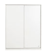 Cilek Armadio giovanile a 2 ante scorrevoli Bianco, L164xL59xH206 cm