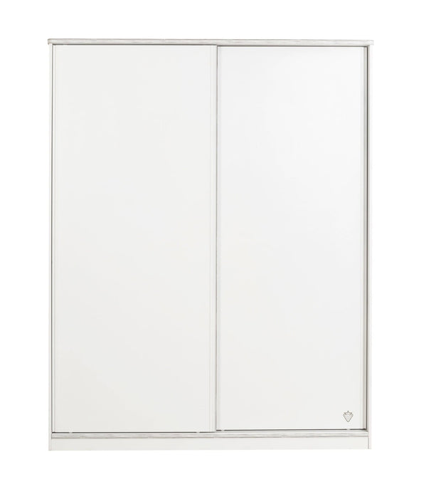 Cilek Armadio giovanile a 2 ante scorrevoli Bianco, L164xL59xH206 cm