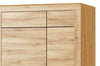 Szynaka Armadio in legno a 2 ante Kama 70 Rovere / Nero, l97xl60xh199 cm
