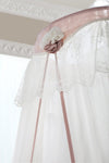 Cilek Baldacchino Dream Bianco / Salmone, Ø60xH300 cm