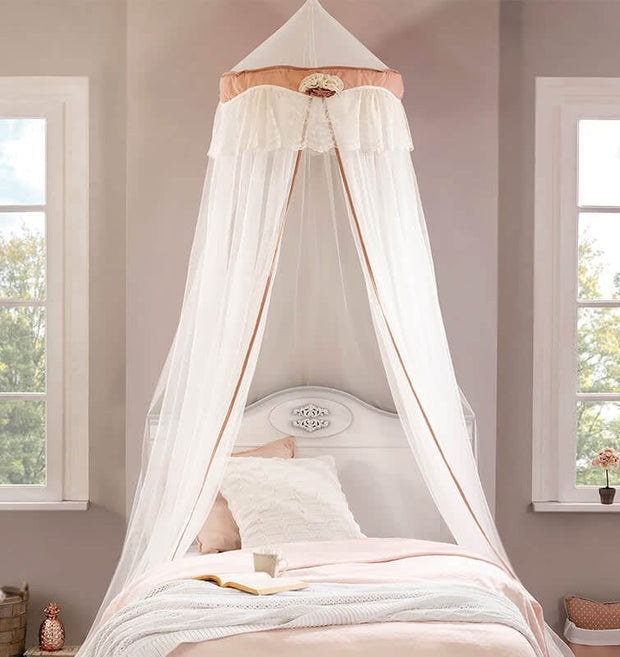 Cilek Baldacchino Dream Bianco / Salmone, Ø60xH300 cm