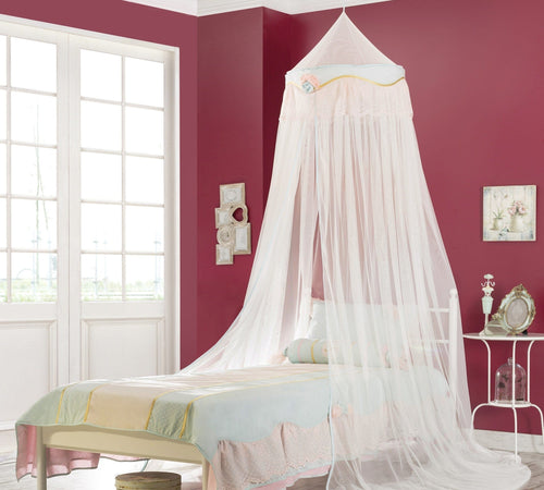 Cilek Baldacchino Paradise Bianco / Turchese chiaro, Ø60xH300 cm