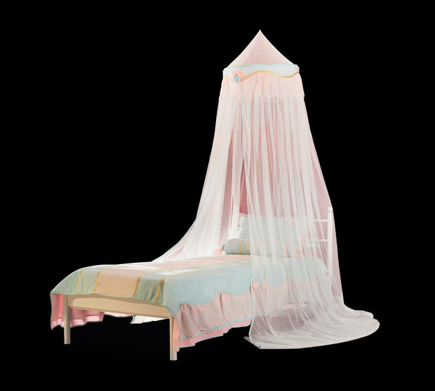 Cilek Baldacchino Paradise Bianco / Turchese chiaro, Ø60xH300 cm