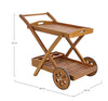 Bizzotto Carrello da giardino Noemi Naturale