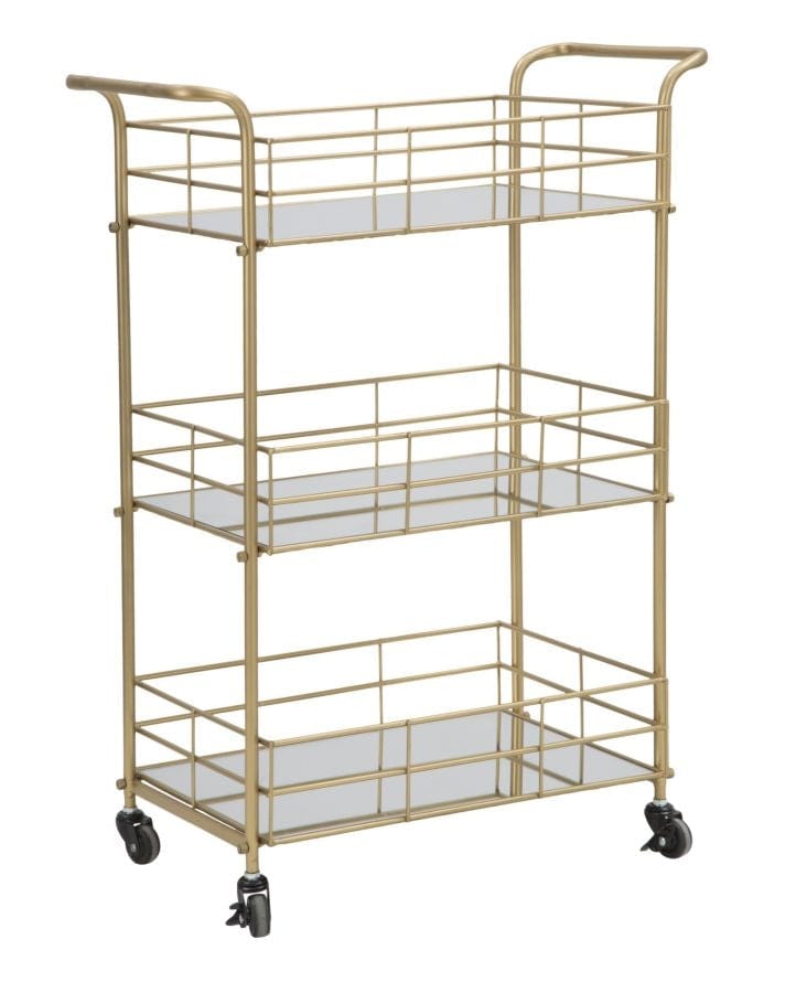 Mauro Ferretti Carrello Glam Ret. cm 60x30,5x80