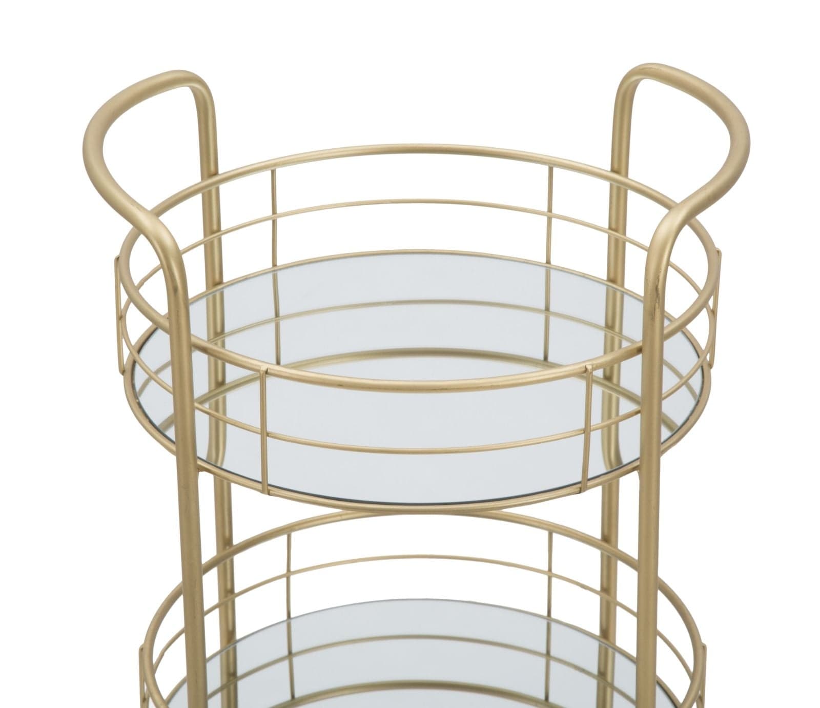 Mauro Ferretti Carrello Glam Rotondo cm Ø 38x77,5