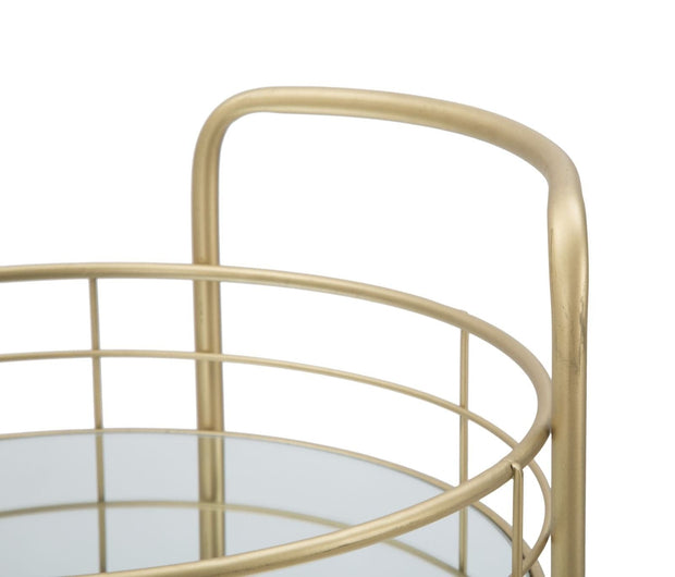 Mauro Ferretti Carrello Glam Rotondo cm Ø 38x77,5