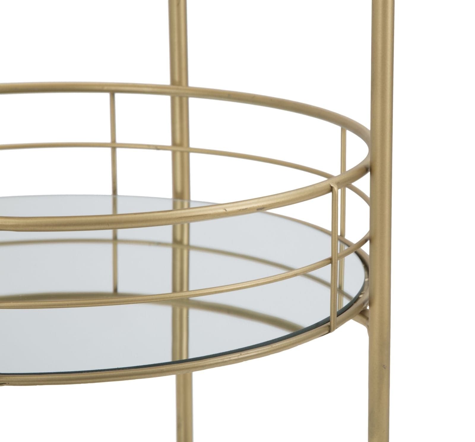 Mauro Ferretti Carrello Glam Rotondo cm Ø 38x77,5