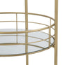 Mauro Ferretti Carrello Glam Rotondo cm Ø 38x77,5