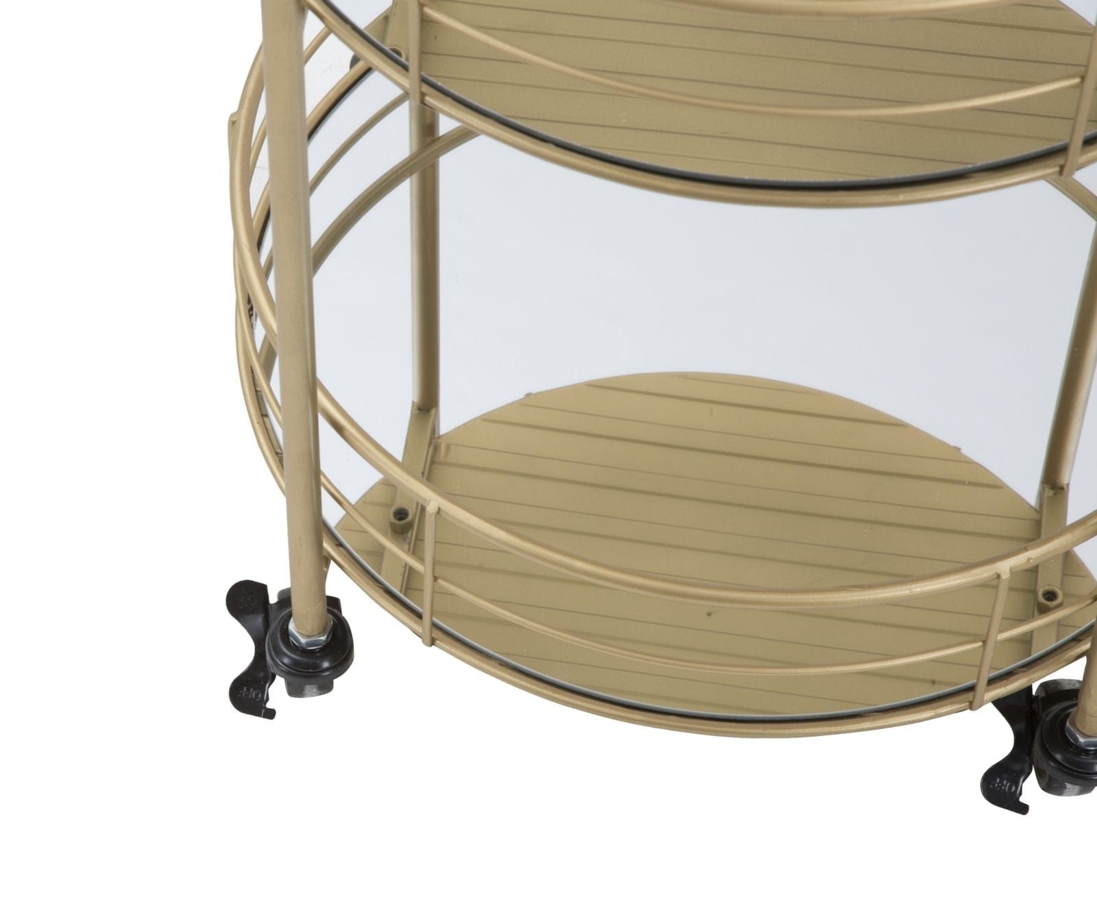 Mauro Ferretti Carrello Glam Rotondo cm Ø 38x77,5