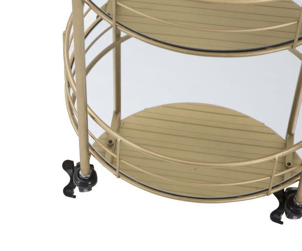 Mauro Ferretti Carrello Glam Rotondo cm Ø 38x77,5