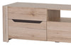 Szynaka Cassettiera TV in legno chiaro con 1 cassetto e 2 ante Desjo 20 Large Oak San Remo, l170xL42xH46 cm