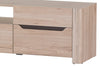 Szynaka Cassettiera TV in legno chiaro con 1 cassetto e 2 ante Desjo 20 Large Oak San Remo, l170xL42xH46 cm