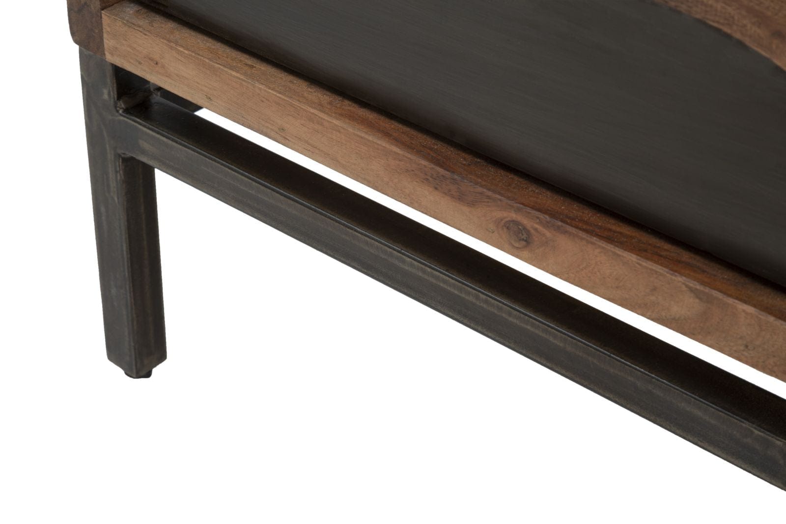 Mauro Ferretti Cassettiera Yellowstone cm 45x40x100 (Legno Di Acacia Nilotica)