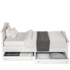 Lenart Cassetto sottoletto per bambini/adolescenti Luna 09 Bianco