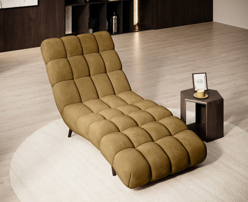 Wersal Chaise longue Delphinium 80 Giallo