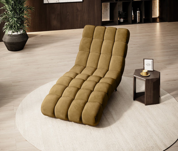 Wersal Chaise longue Delphinium 80 Giallo