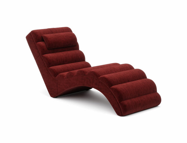 Wersal Chaise longue Mimi New Bordeaux