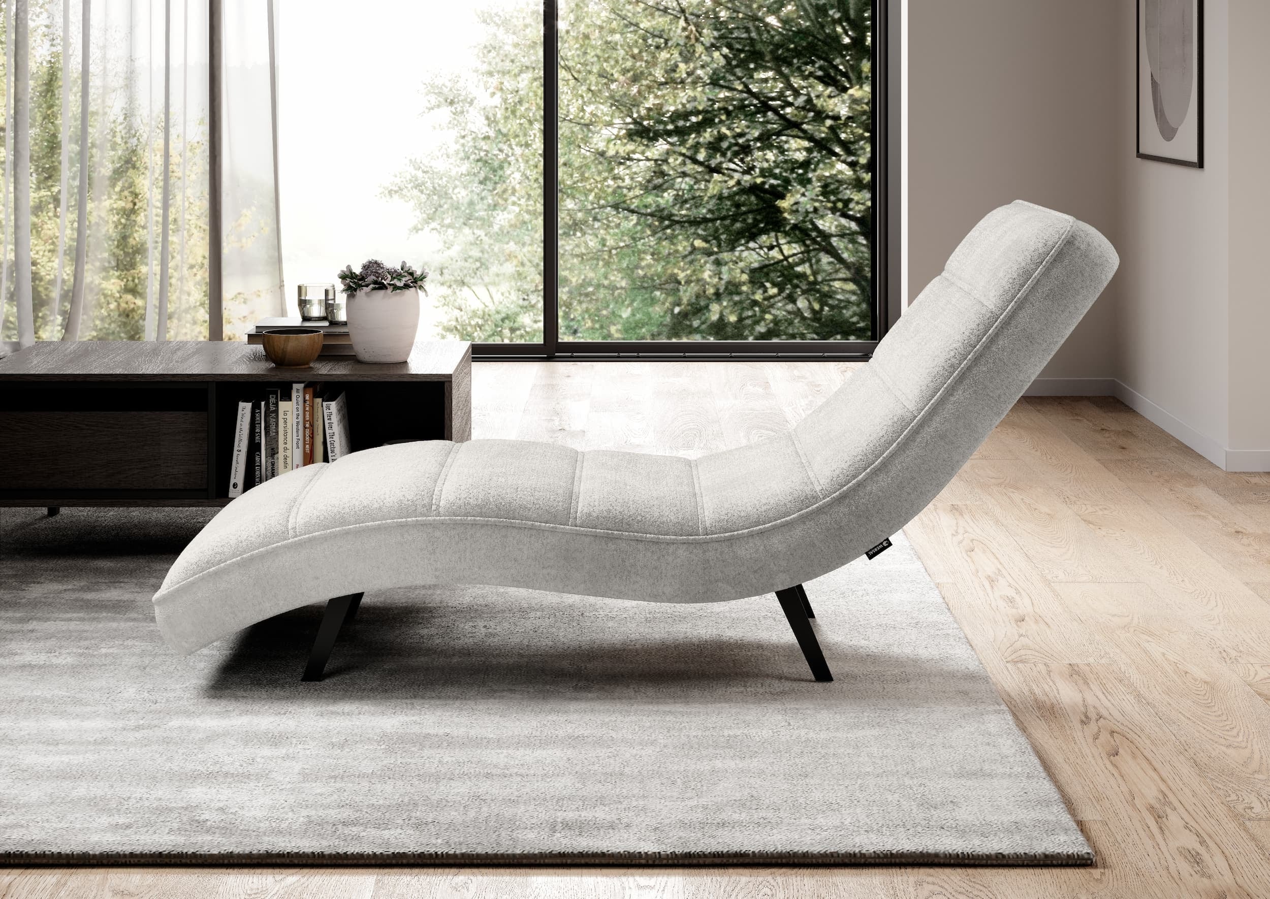 Wersal Chaise longue Mintos Avorio