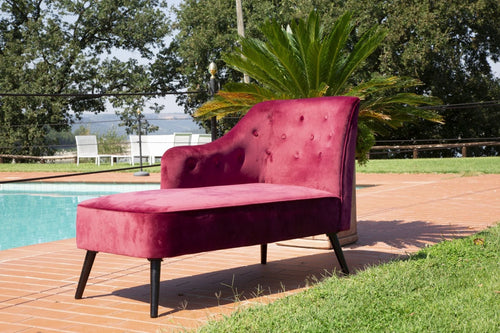 Mauro Ferretti Chaise Longue Paris cm 132x62x90