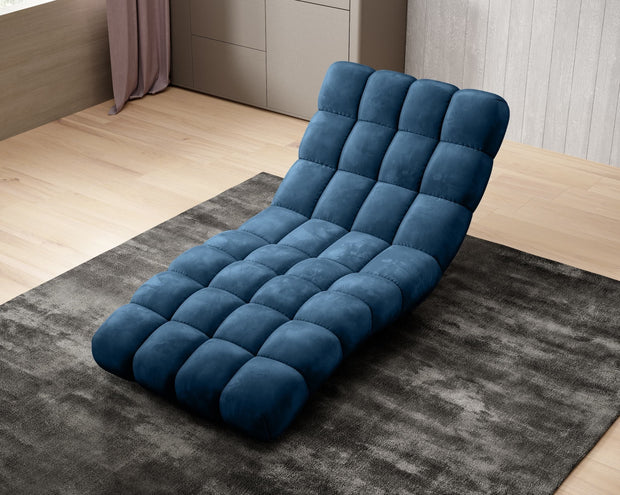 Chaise longue reclinabile Gatiola 80 Blu (5)