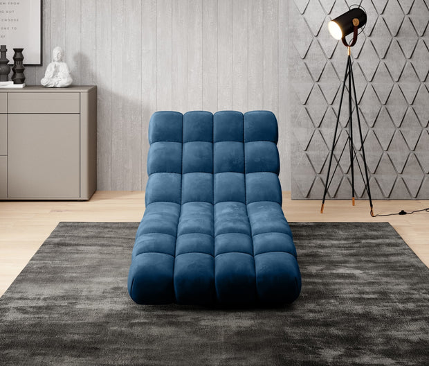 Chaise longue reclinabile Gatiola 80 Blu (6)
