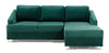 Stagra Coltar Bucs Monolith 37/Monolith Z37 Extensibil cu Arcuri Ondulate si Spuma Poliuretanica, Sezlong pe Dreapta, Suprafata de Dormit 200x140 cm, tapitat cu Stofa Water Repellent/Eco Friendly, cu Lada de Depozitare, Perne Incluse, l225xA160xH75 cm